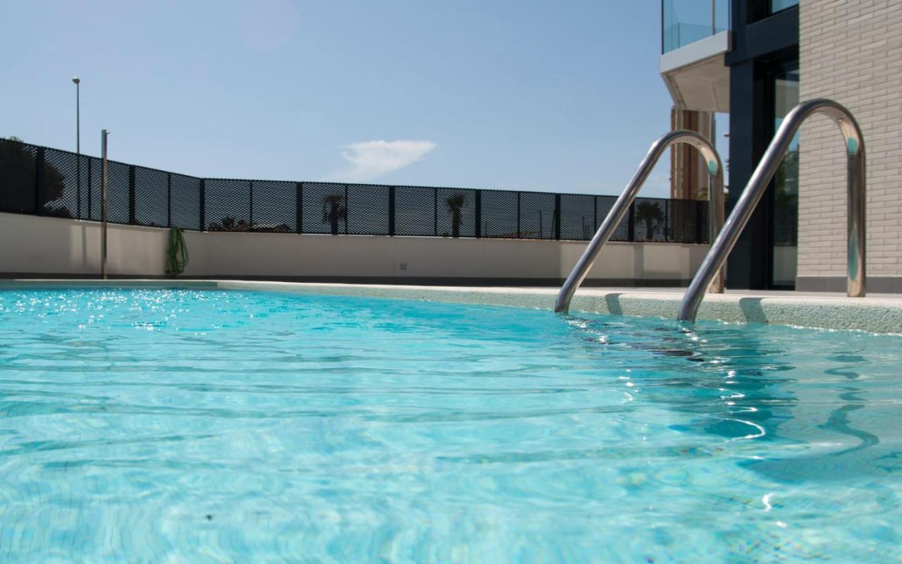 Modern Sea Front Sea Water Apartment Alicante Exterior foto