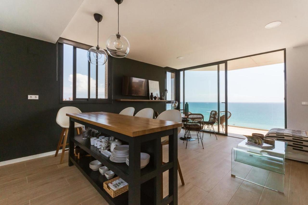 Modern Sea Front Sea Water Apartment Alicante Exterior foto