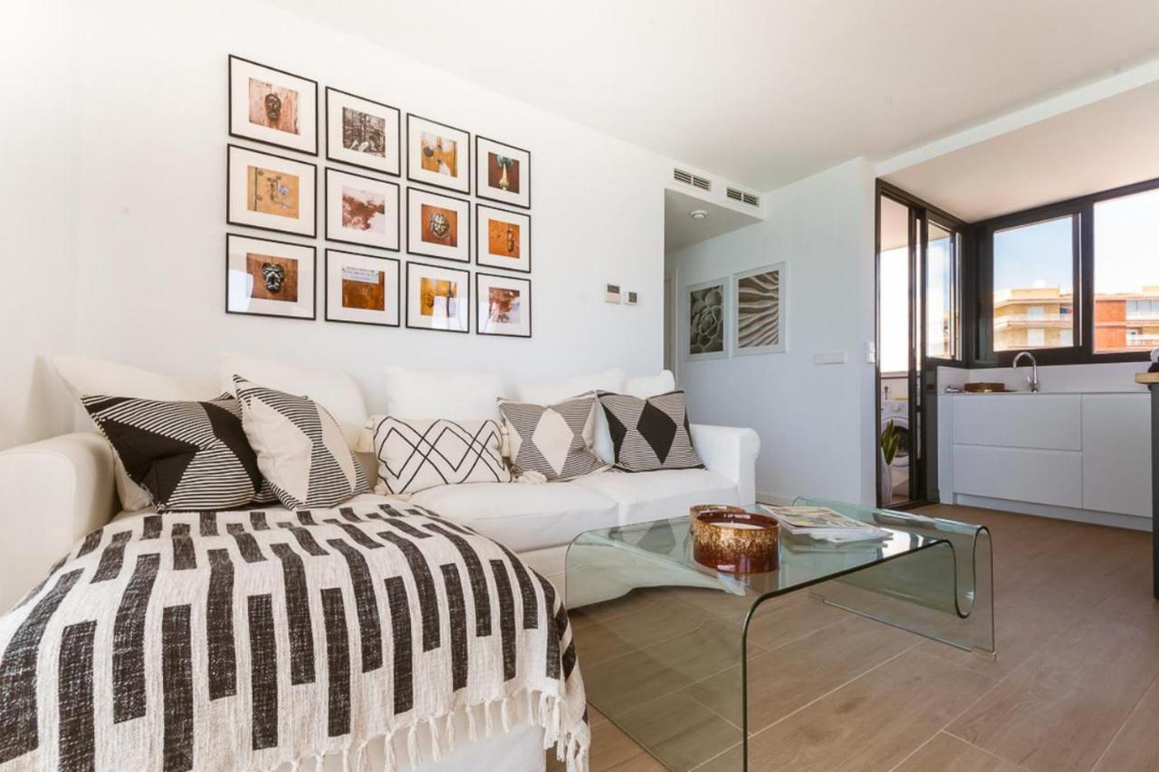 Modern Sea Front Sea Water Apartment Alicante Exterior foto