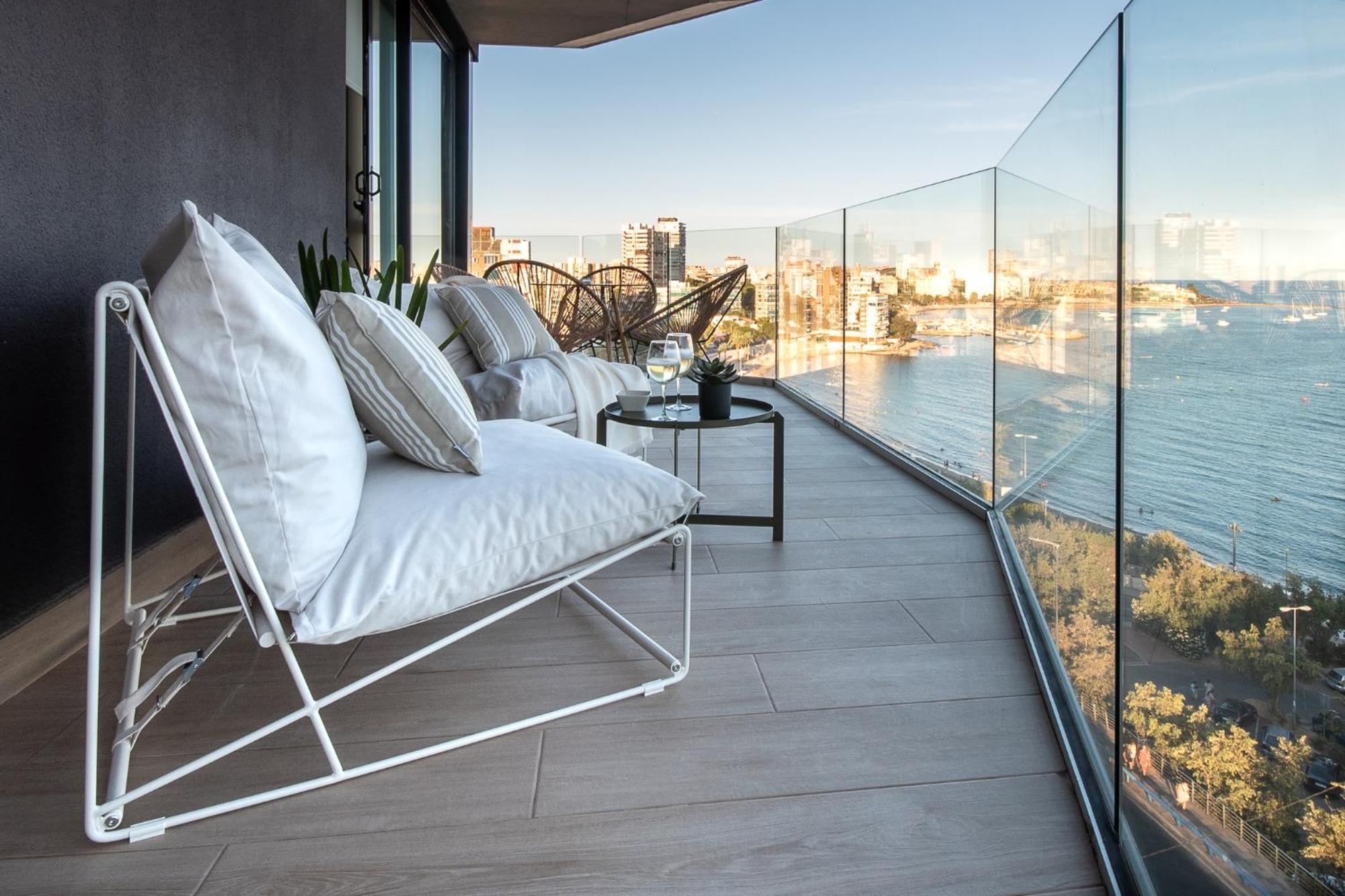 Modern Sea Front Sea Water Apartment Alicante Exterior foto
